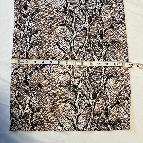 Snakeskin Print Palazzo Pants Luna Allegra Women's Medium Made In Italy Resort - Picture 7 of 8